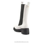 ⁦جولة اصبع القدم جولة التمهيد مكتنزة 8840R305 أبيض نحيف Russell And Bromley⁩ - الصورة ⁦3⁩