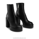 ⁦جولة اصبع القدم ويبستر التمهيد 8840R319 أسود نحيف Russell And Bromley⁩ - الصورة ⁦2⁩