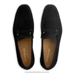 ⁦حذاء بدون رباط من النخبة 8840R490 أسود رجال Russell And Bromley⁩ - الصورة ⁦3⁩