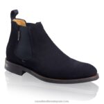 ⁦حذاء بيرلينجتون تشيلسي 8840R624 أزرق رجال Russell And Bromley⁩ - الصورة ⁦2⁩