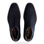 ⁦حذاء بيرلينجتون تشيلسي 8840R624 أزرق رجال Russell And Bromley⁩ - الصورة ⁦3⁩