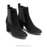 ⁦حذاء تشيلسي كعب كتلة خنفساء 8840R263 أسود نحيف Russell And Bromley⁩ - الصورة ⁦2⁩