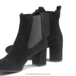 ⁦حذاء تشيلسي كعب كتلة خنفساء 8840R263 أسود نحيف Russell And Bromley⁩ - الصورة ⁦4⁩