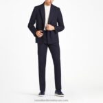 ⁦حذاء رياضي ألفا برباط 8840R445 القوات البحرية رجال Russell And Bromley⁩ - الصورة ⁦5⁩