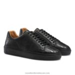 ⁦حذاء رياضي بأربطة 8840R449 أسود رجال Russell And Bromley⁩ - الصورة ⁦2⁩