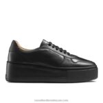 حذاء رياضي بارك برباط 8840R55 أسود نحيف Russell And Bromley