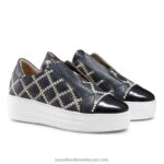 ⁦حذاء رياضي بدون أربطة 8840R27 القوات البحرية نحيف Russell And Bromley⁩ - الصورة ⁦2⁩