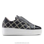 حذاء رياضي بدون أربطة 8840R27 القوات البحرية نحيف Russell And Bromley