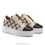 ⁦حذاء رياضي بدون أربطة 8840R29 اللون البيج نحيف Russell And Bromley⁩ - الصورة ⁦2⁩