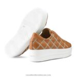⁦حذاء رياضي بدون أربطة 8840R30 تان نحيف Russell And Bromley⁩ - الصورة ⁦4⁩