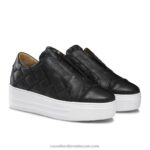⁦حذاء رياضي بدون أربطة 8840R79 أسود نحيف Russell And Bromley⁩ - الصورة ⁦2⁩