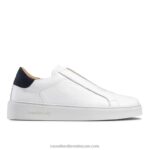 حذاء رياضي بدون أربطة دريم 8840R47 أبيض نحيف Russell And Bromley