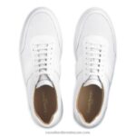 ⁦حذاء رياضي برقبة دائرية من أكسفورد 8840R472 أبيض رجال Russell And Bromley⁩ - الصورة ⁦3⁩