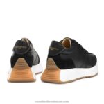 ⁦حذاء رياضي بنعل متوهج الساعة الرملية 8840R67 أسود نحيف Russell And Bromley⁩ - الصورة ⁦4⁩