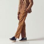 ⁦حذاء رياضي خارجي برباط 8840R452 أزرق رجال Russell And Bromley⁩ - الصورة ⁦4⁩