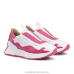 ⁦حذاء رياضي خالٍ من الدانتيل 8840R81 أبيض نحيف Russell And Bromley⁩ - الصورة ⁦2⁩