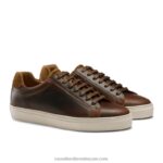⁦حذاء رياضي دربي برباط 8840R453 بني رجال Russell And Bromley⁩ - الصورة ⁦2⁩