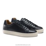 ⁦حذاء رياضي دربي برباط 8840R454 القوات البحرية رجال Russell And Bromley⁩ - الصورة ⁦2⁩