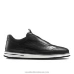 حذاء رياضي سان جوستو أكسفورد بدون أربطة 8840R431 أسود رجال Russell And Bromley