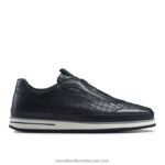 حذاء رياضي سان جوستو أكسفورد بدون أربطة 8840R439 القوات البحرية رجال Russell And Bromley