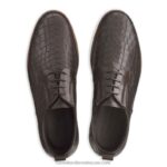⁦حذاء رياضي سان كارلو ديربي من الدانتيل الهجين 8840R480 بني رجال Russell And Bromley⁩ - الصورة ⁦3⁩
