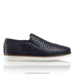 حذاء رياضي سان مارينو 8840R434 أزرق رجال Russell And Bromley