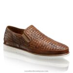 ⁦حذاء رياضي سان مارينو 8840R436 بني رجال Russell And Bromley⁩ - الصورة ⁦2⁩