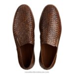 ⁦حذاء رياضي سان مارينو 8840R436 بني رجال Russell And Bromley⁩ - الصورة ⁦3⁩