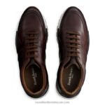 ⁦حذاء رياضي لوموند برباط 8840R463 بني رجال Russell And Bromley⁩ - الصورة ⁦3⁩