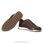 ⁦حذاء رياضي لوموند برباط 8840R463 بني رجال Russell And Bromley⁩ - الصورة ⁦4⁩