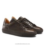 ⁦حذاء رياضي ليجند لو الفاخر 8840R471 بني رجال Russell And Bromley⁩ - الصورة ⁦2⁩