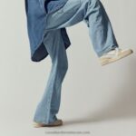⁦حذاء رياضي مثقوب في الدوري 8840R77 اللون البيج نحيف Russell And Bromley⁩ - الصورة ⁦4⁩