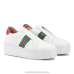 ⁦حذاء رياضي مخطط فلاتفورم 8840R35 متعدد نحيف Russell And Bromley⁩ - الصورة ⁦2⁩