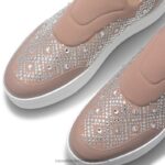 ⁦حذاء رياضي مزين بدون أربطة 8840R51 لون القرنفل نحيف Russell And Bromley⁩ - الصورة ⁦4⁩