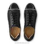 ⁦حذاء رياضي Esplanade برباط 8840R62 أسود نحيف Russell And Bromley⁩ - الصورة ⁦3⁩