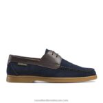حذاء سطح السفينة بريميوم ميدواي 8840R485 أزرق رجال Russell And Bromley