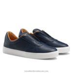 ⁦حذاء سنيكرز الخامس بدون أربطة 8840R38 القوات البحرية نحيف Russell And Bromley⁩ - الصورة ⁦2⁩
