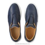 ⁦حذاء سنيكرز الخامس بدون أربطة 8840R38 القوات البحرية نحيف Russell And Bromley⁩ - الصورة ⁦3⁩