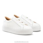 ⁦حذاء سيريوس فلاتفورم 8840R46 أبيض نحيف Russell And Bromley⁩ - الصورة ⁦2⁩