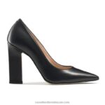حذاء كورت بكعب نصل 100 نقطة 8840R134 أسود نحيف Russell And Bromley