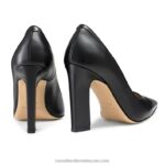 ⁦حذاء كورت بكعب نصل 100 نقطة 8840R134 أسود نحيف Russell And Bromley⁩ - الصورة ⁦4⁩