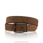 حزام برلنغتون من جلد الغزال 8840R663 تان رجال Russell And Bromley