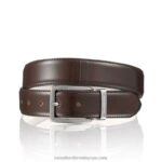 حزام بمشبك تانجو كلاسيك 8840R637 بني رجال Russell And Bromley