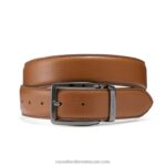 حزام جلد التانغو 8840R665 تان رجال Russell And Bromley