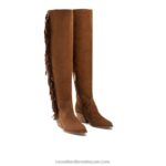 ⁦حفيف على الركبة الغربية 8840R365 تان نحيف Russell And Bromley⁩ - الصورة ⁦2⁩
