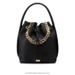 حقيبة دلو بسلسلة أيقونية 8840R748 أسودRussell And Bromley