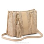 ⁦حقيبة صغيرة صغيرة الحجم من Clarity 8840R707 اللون البيجRussell And Bromley⁩ - الصورة ⁦2⁩