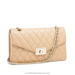 ⁦حقيبة كتف سلسلة كبيرة quiltchain 8840R670 حياديRussell And Bromley⁩ - الصورة ⁦2⁩