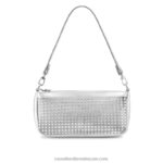 حقيبة كتف مزخرفة أفروديت 8840R690 فضةRussell And Bromley