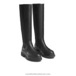 ⁦دائم تشيلسي الركبة عالية 8840R358 أسود نحيف Russell And Bromley⁩ - الصورة ⁦2⁩
